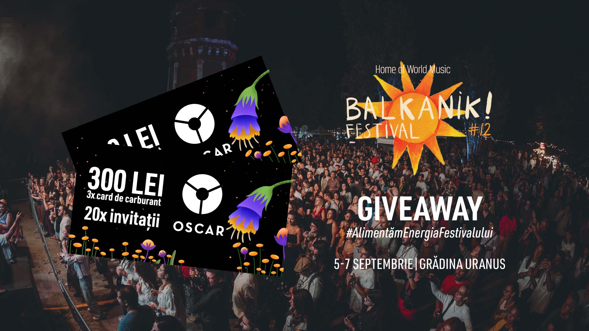 OSCAR te trimite la Balkanik Festival 2025! 