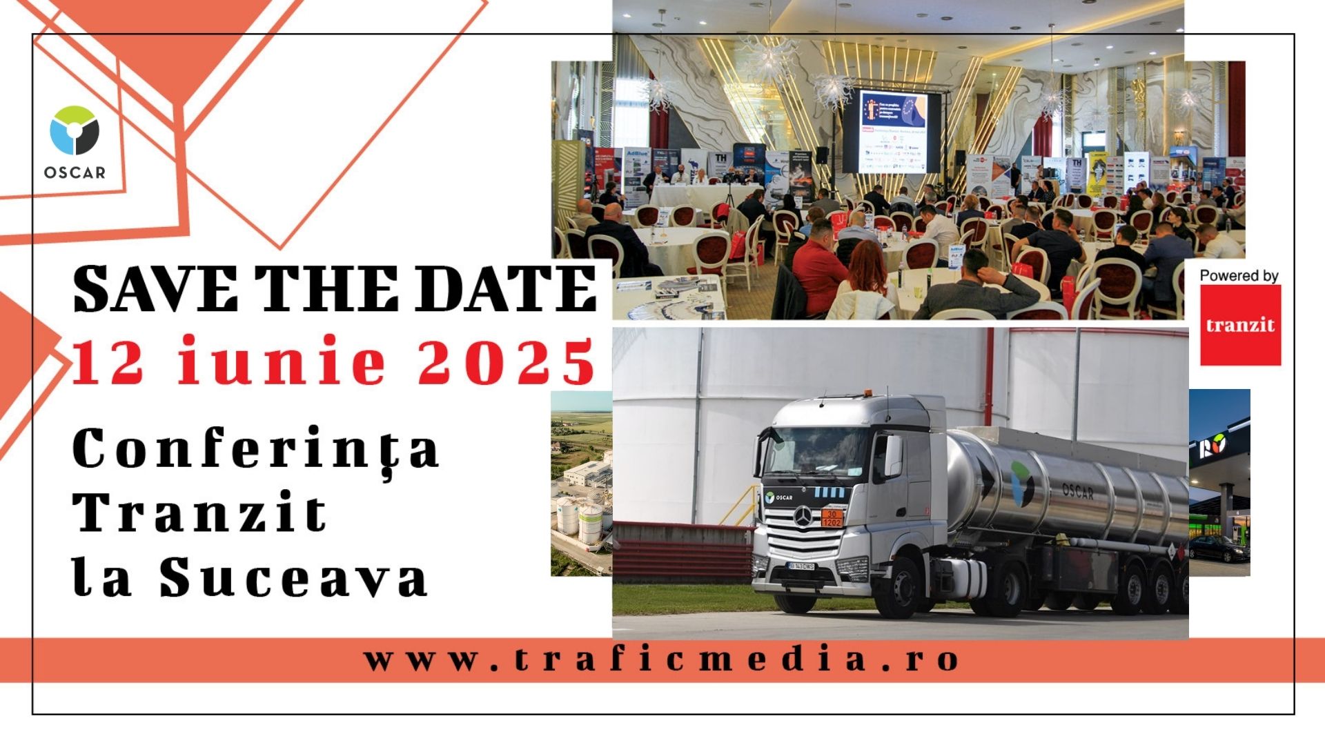 Suntem alături de cei care pun România în mișcare – la Conferința Tranzit 2025, Suceava!