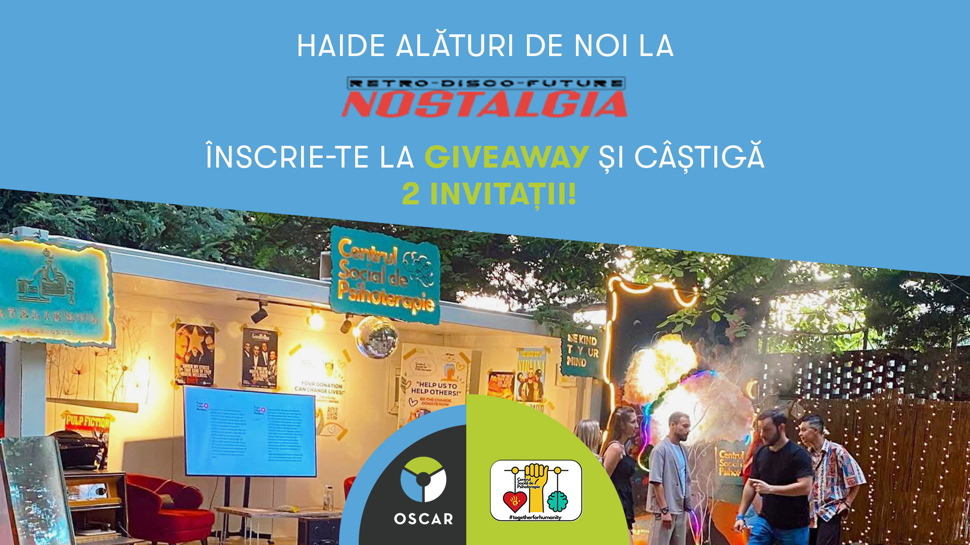 Giveaway la Nostalgia: Muzica e terapie