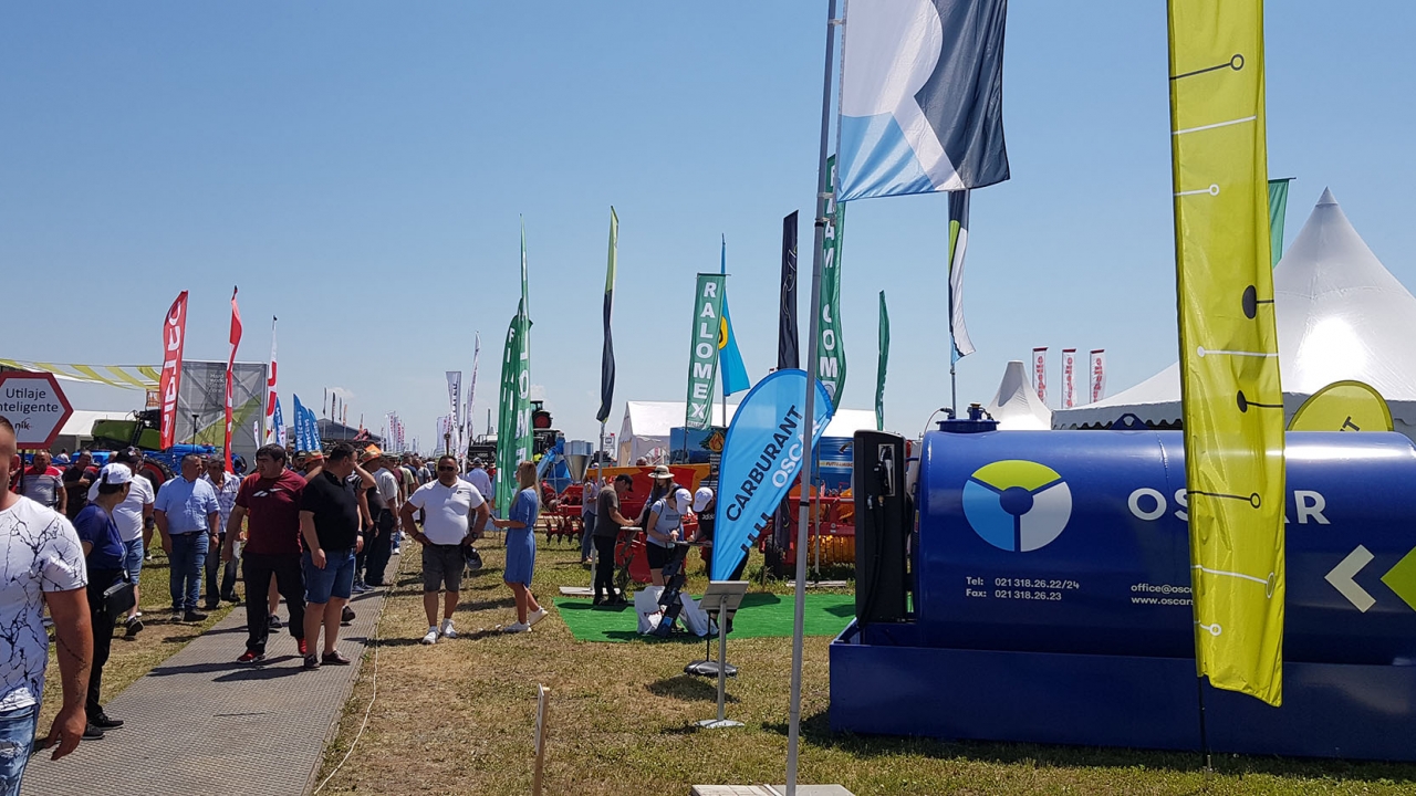 Carburantul OSCAR la targul de agricultura Agriplanta 2022, la Fundulea